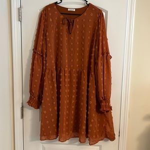 Orange Chic Soul Dress